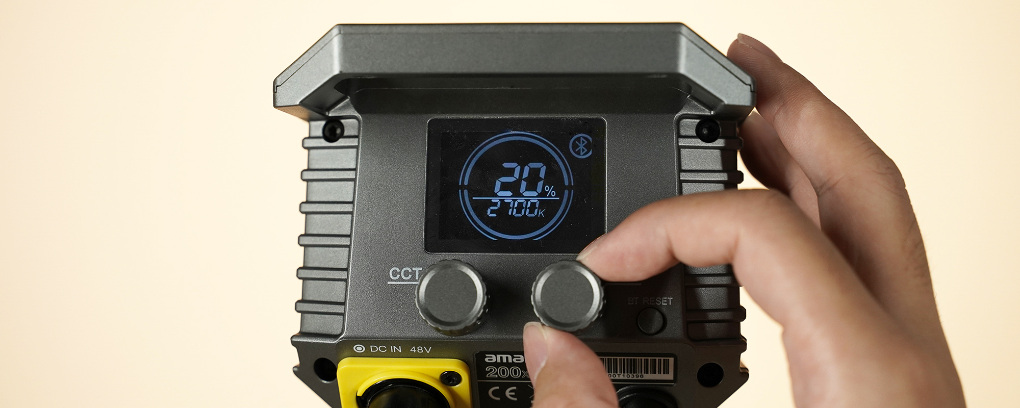 Lampa LED Amaran 200x - precyzja kolorów